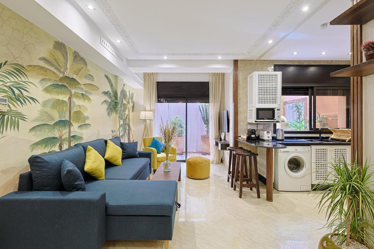 Oasis - Appartement Authentique A Gueliz 马拉喀什 外观 照片