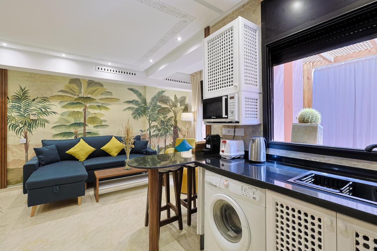 Oasis - Appartement Authentique A Gueliz 马拉喀什 外观 照片